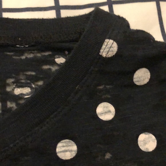 polka dot Aéropostale crop top, size extra large - Picture 2 of 2